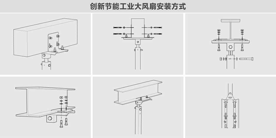 大型商用風扇(時尚美觀) 工業(yè)大吊扇 第14張